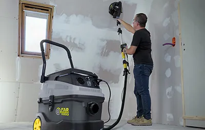 aspirateur à decolmatage, ponceuse télescopique pour bande de plâtre