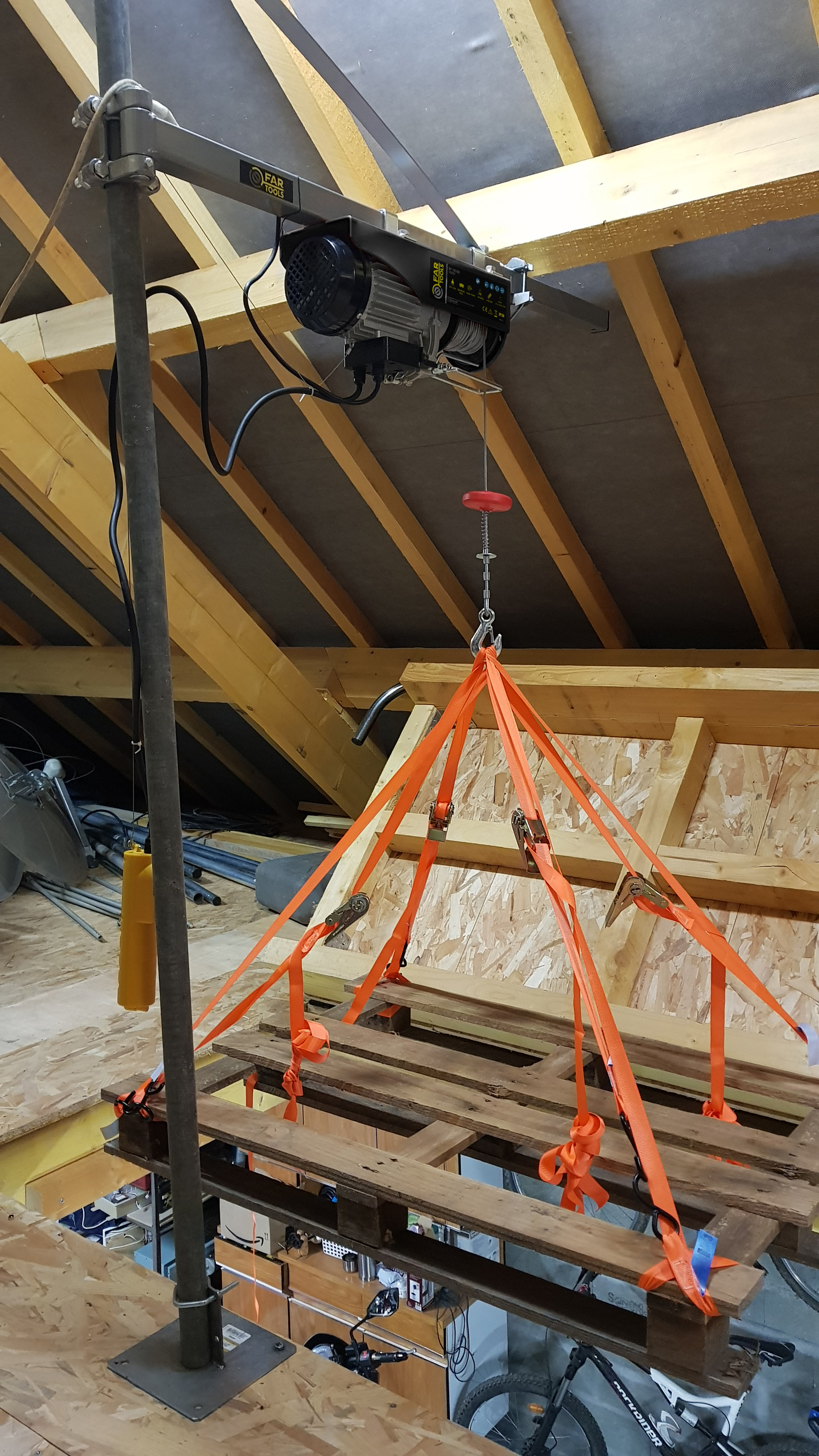 Palan à Plaque Rotative IQ-TOOLS - 360°, Plaque 160x60 Mm, Pour Serrage Bois Massif, Construction