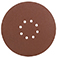 115975 - 6 Papiers abrasifs A80/120/240 ø225mm 