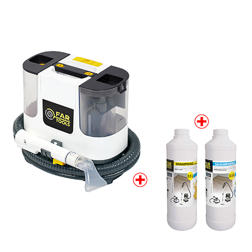 Kit nettoyeur détacheur SN 500 + 2 shampoings 0,5L