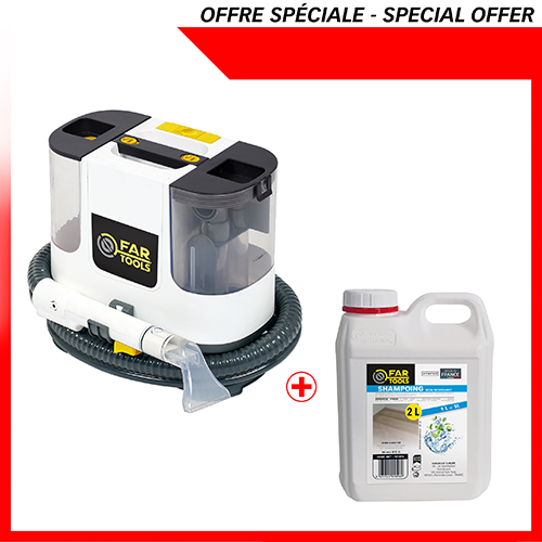 Kit nettoyeur détacheur SN 500 + 1 shampoing destructeur d’odeur 2L