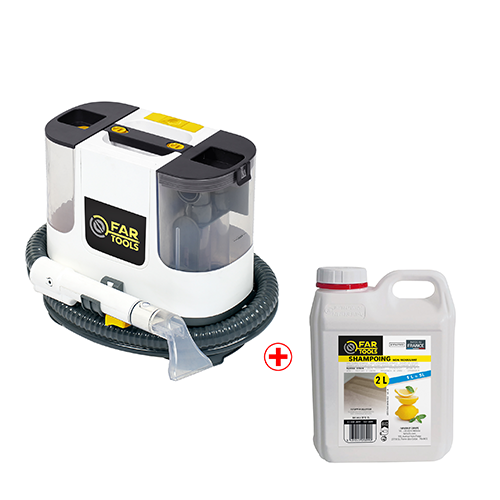 Kit nettoyeur détacheur SN 500 + 1 shampoing 2L citron