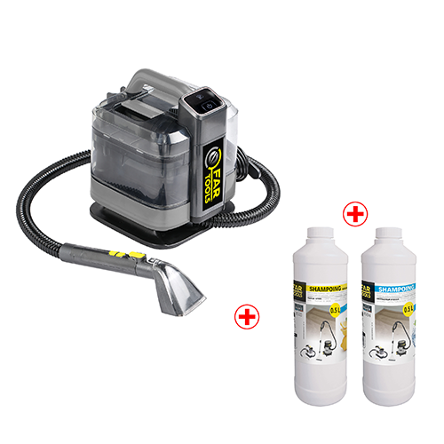 Kit nettoyeur détacheur DNV 1600 + 2 shampoings 0,5L