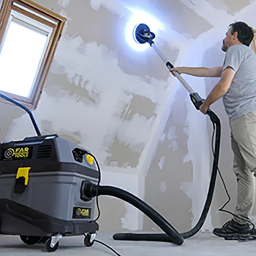 Aspirateur plaque de plâtre eau & poussières