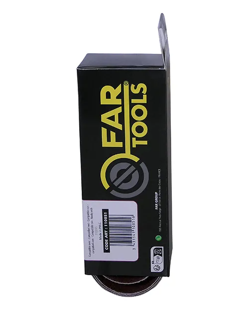 2 Bandes abrasives A80 50x690 mm