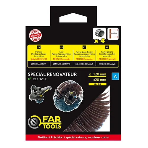 Sac + 3 brosses + 1 brosse fine