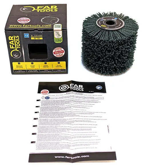 REX 120D + transport bag + foldable pole + 3 brushes