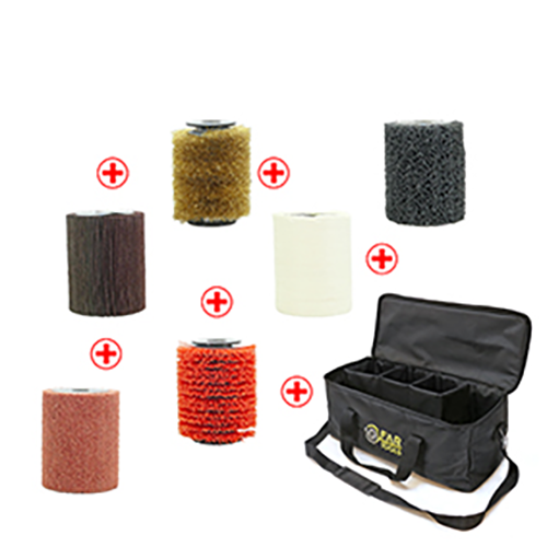 Sac de transport + 6 brosses REX80
