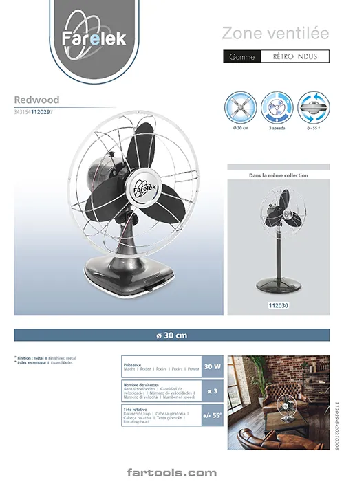 Ventilateur de table