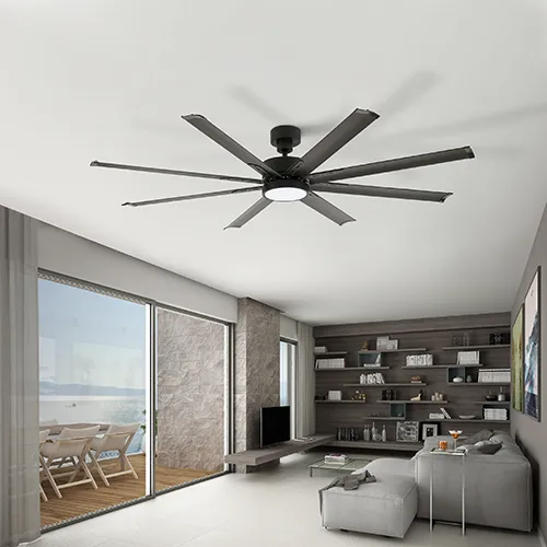 Ventilateur de plafond avec éclairage LED ø 182 cm