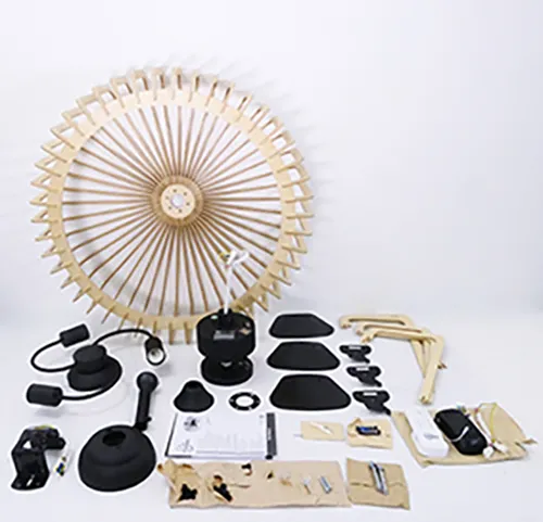 Ventilateur de plafond avec éclairage ø 70 cm