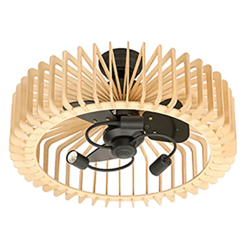 Ventilateur de plafond avec éclairage ø 70 cm