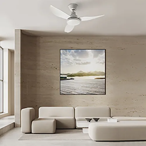 Ventilateur de plafond avec éclairage LED