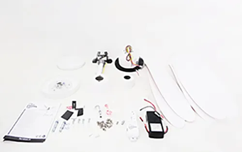 Ventilateur de plafond avec éclairage LED