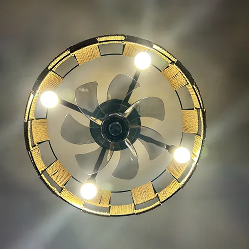 Ventilateur de plafond avec éclairage ø 50 cm