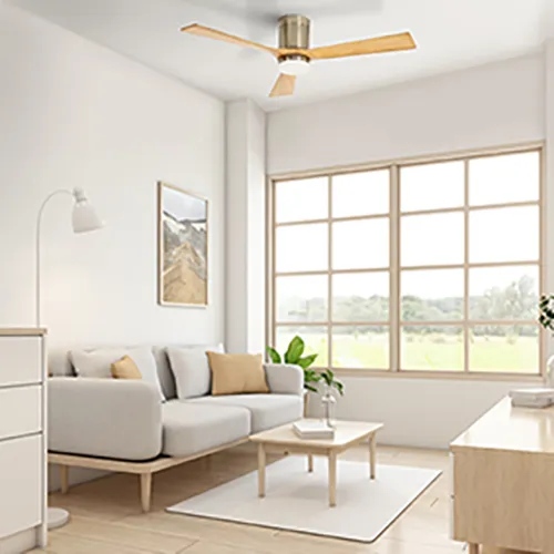 Ventilateur de plafond avec éclairage LED ø 132 cm