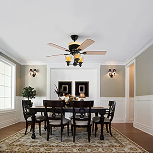 Ventilateur de plafond avec éclairage