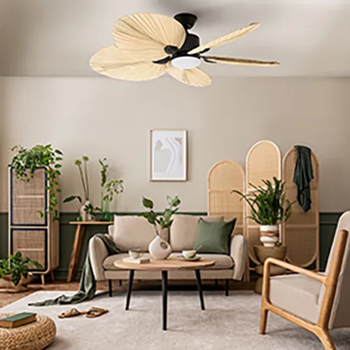 Ventilateur de plafond avec éclairage LED
