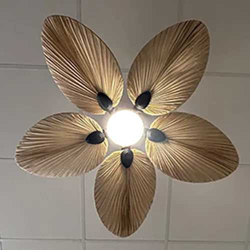 Ventilateur de plafond avec éclairage LED