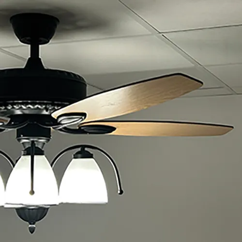 Ventilateur de plafond avec éclairage ø 132 cm