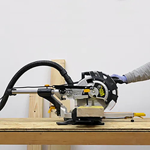 Radial miter saw