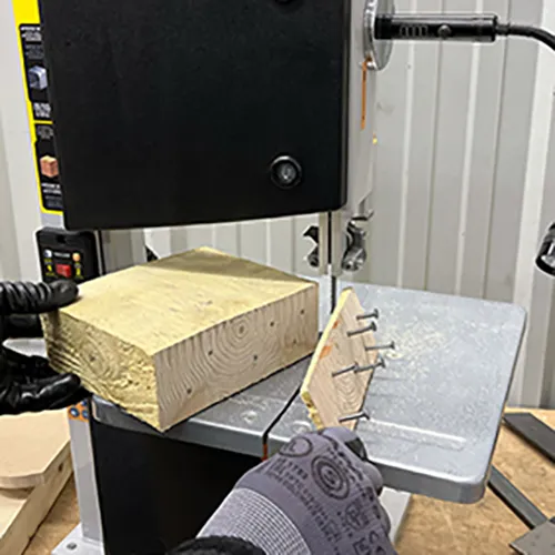 Wood and metal band saw