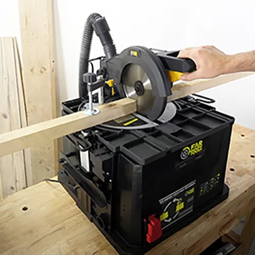 Scie de table réversible scie à onglet - 2 en 1