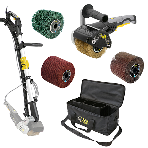 REX 120D + transport bag + foldable pole + 3 brushes