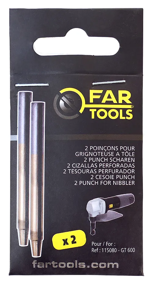 2 Poinçons pour grignoteuse