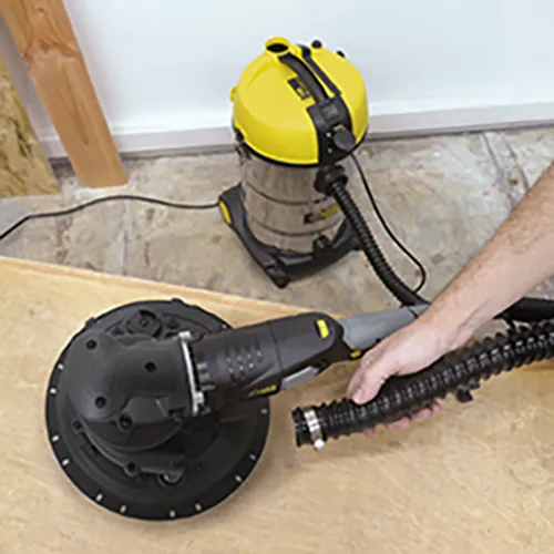 Ponçeuse murale à plaque de platre