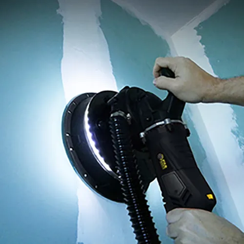 Ponçeuse murale à plaque de platre