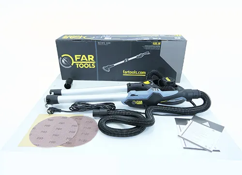 Kit ponceuse plâtre + aspirateur classe M