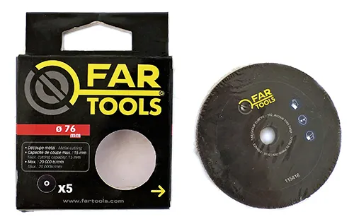 Lot de 5 disques abrasifs pour CS 76