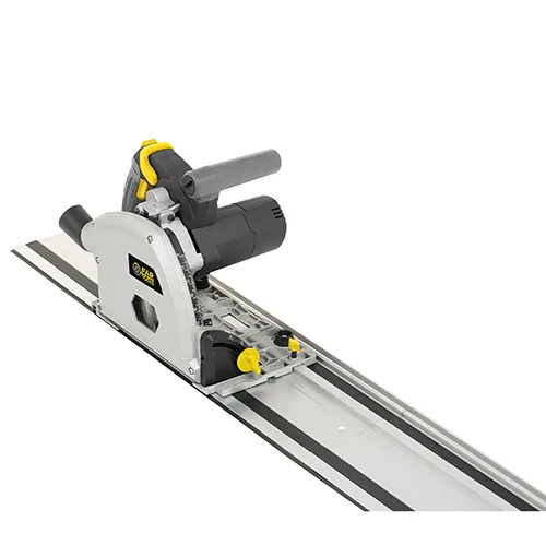 Circular saw on rail