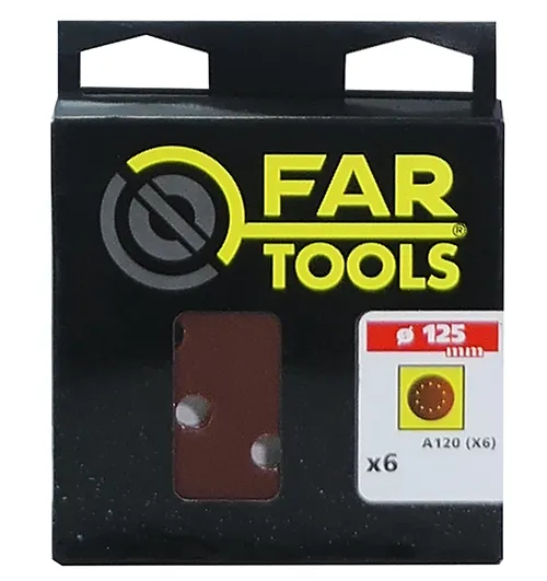 Abrasifs A120, 6pcs