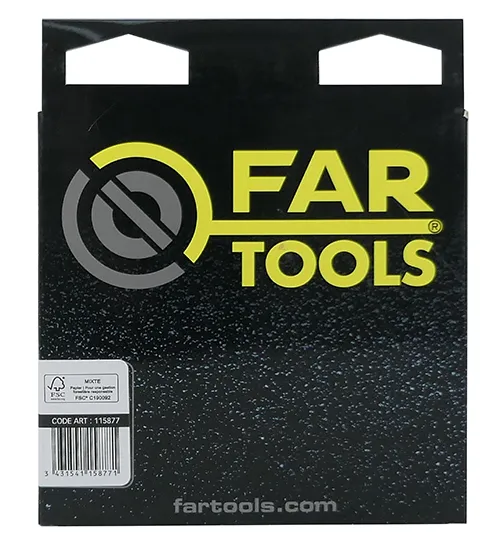 6 Papiers abrasifs A240 ø180 mm 