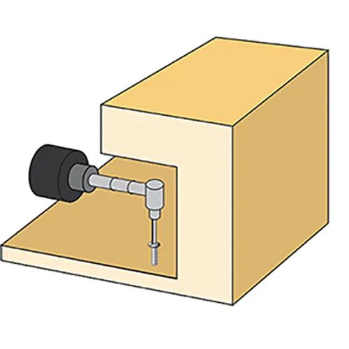Angle drill adapter