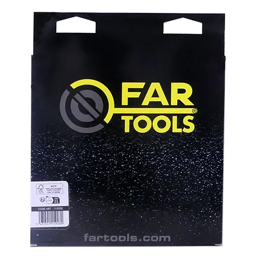 6 Papiers abrasifs A80/120/180 ø225 mm 