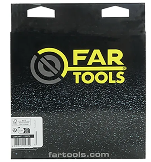 6 Papiers abrasifs A80/120/240 ø225mm 