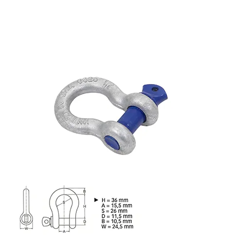 Manille lyre 1 Tonne