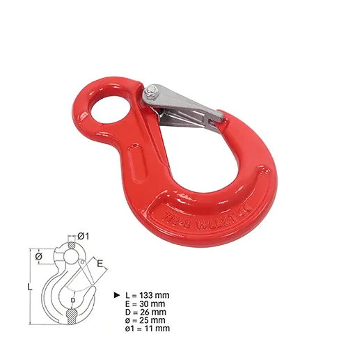 Crochet de levage 2 Tonnes