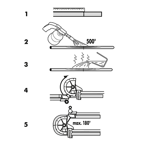 Pince a cintrer 10x12 mm