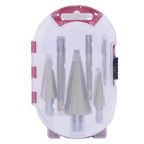 HSS conical 3 drills set & 3 screw drills
