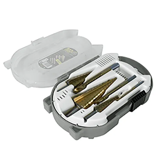 HSS conical 3 drills set & 3 screw drills