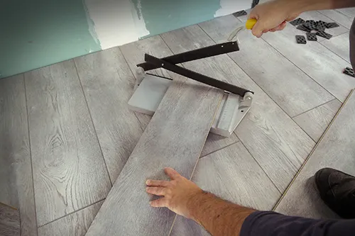 Guillotine pour PVC, vinyle et lino