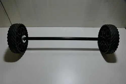 810125607C - ROUES ARRIERE + AXE