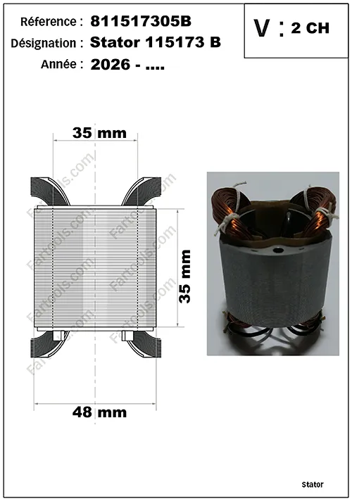 811517305B - Stator 115173 b