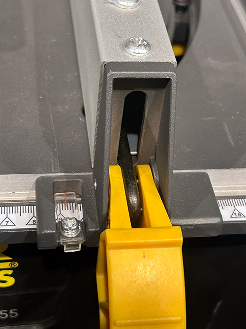 Scie de table réversible scie à onglet - 2 en 1